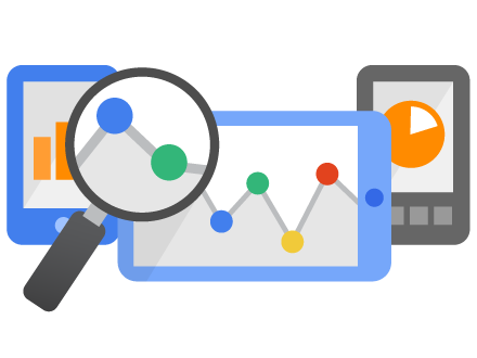 Informações de Analytics obtidas das Lojas de Aplicativos para acompanhar o desempenho dos seus aplicativos