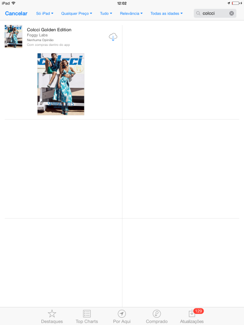 Pelo nome darevista é fácil de encontrar o aplicativo da revista digital na App Store