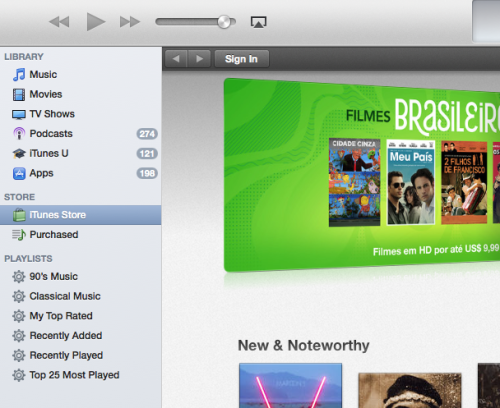 Use o iTunes para baixar aplicativos e sincronizar com seu iPad ou iPhone