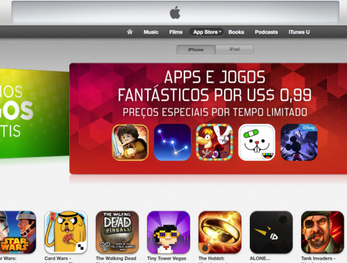 Baixe aplicativos de revistas digitais da App Store através do iTunes