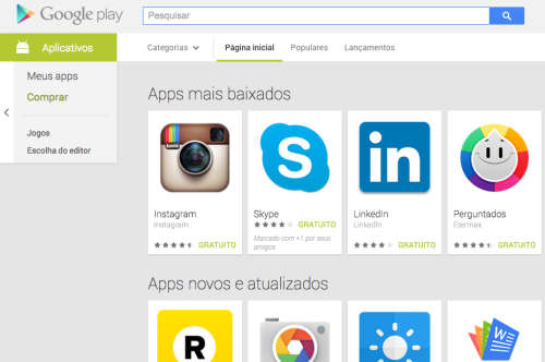 Faça uma busca no Google Play pelo nome da revista e encontre o aplicativo