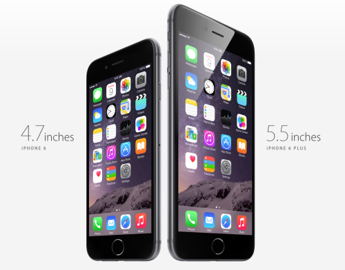 6 linhas de ícones na tela do iPhone 6