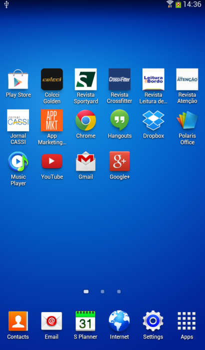 Abra o aplicativo da Play Store no seu Android e baixe aplicativos de revistas digitais