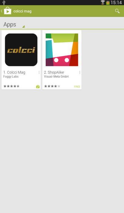 Escolha seu aplicativo através da busca do Google Play