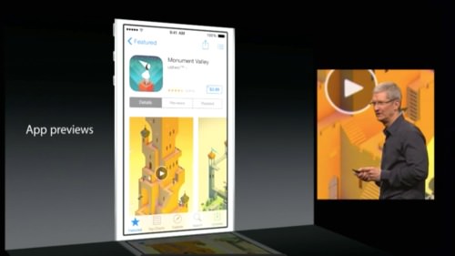 trailers de videos para apresentar os aplicativos